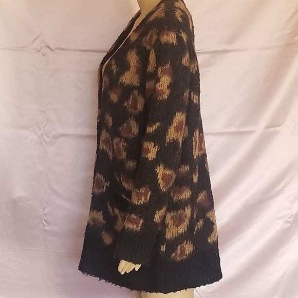 Leopard Mohair Cardigan - Picture 2 of 2